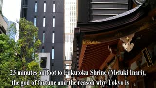 The name of the fair is the name of the shrine Goto Inari Shrine Tokyo Shrine Japan travel