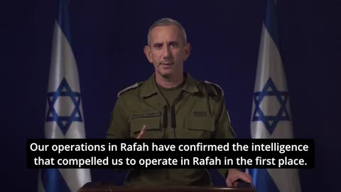 The IDF spokesman officially confirms that the hostages are being held in Rafah.