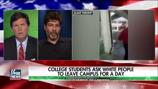 Tucker Carlson: Professor objects to no white people on campus demand (May 26, 2017)