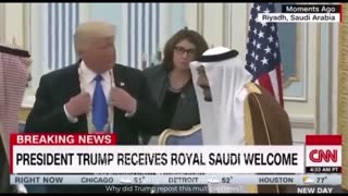 Why did Trump visit Saudi Arabia first...