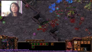 starcraft2 zvz on dragon scales got smashed by zerglings rush again..