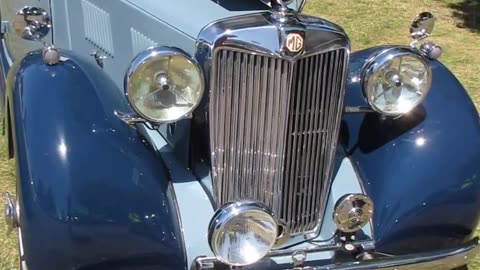 1950 MG YA Saloon