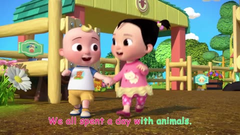 Play Outside at the Farm with Baby Animals | CoComelon Nursery Rhymes & Animal Songs