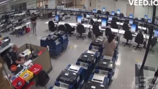 Maricopa County : Video of them breaking seals to steal election