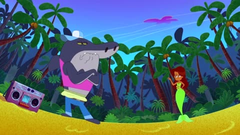 zigg and sharko cartoon with marina