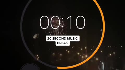 20 second music break