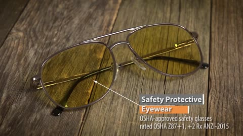 Hunters HD Gold Benefits Over The Competition Safety Rated Prescription Glasses