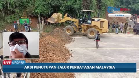 Aksi Penutupan Jalur Perbatasan Malaysia, Gubernur Kaltara Bersurat ke KJRI di Sarawak