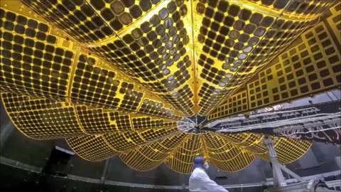 NASA’s Lucy Mission Extends its Solar Arrays