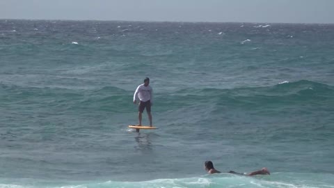 Attempting to surf Sandy Beach Shorebreak !!! Smoookified !!!