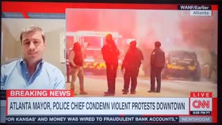 CNN Guest Won't Call The Atlanta Rioters Violent, Calls The Police Violent Instead