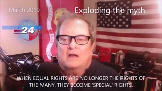 'SPECIAL' RIGHTS FOR 'SPECIAL PEOPLE. IT'S JUST PLAIN WRONG!