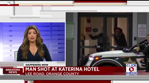 Police say a man has been shot at the Catalina Hotel in Orange County