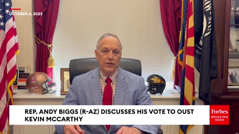 BREAKING- ANDY BIGGS ASKED POINT BLANK WHO HE WOULD SUPPORT TO BE HOUSE SPEAKER