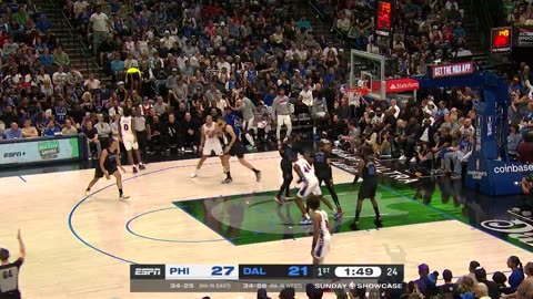 Embiid Drains Tough Step-Back! Already Up to 17 in 1Q!
