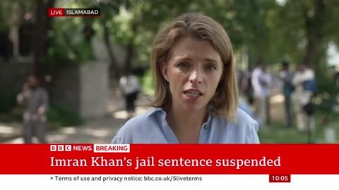 Jail term suspended for pakistan former leader Imran Khan