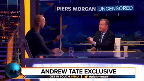 ANDREW TATE CALLS OUT PIERS MORGAN FOR INTERRUPTING