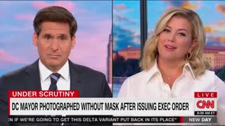 CNN Tries To Defend DC Mayor Bowser For Breaking Own Mask Mandate