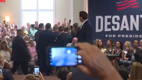 DeSantis BLASTS Protestors: 'We Don't Want You Indoctrinating Our Children, Leave Our Kids Alone!'