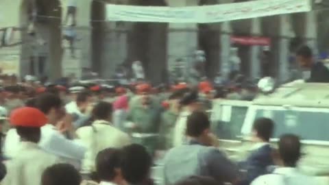 Al-Fateh Revolution First Anniversary Celebration In Tripoli, Libya - September 1970 #gaddafi #libya