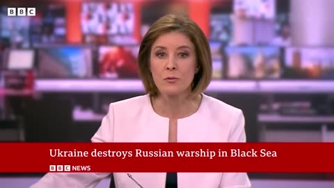 Russian Ship Sinks