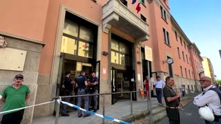 'First floor full of smoke' in Milan fire