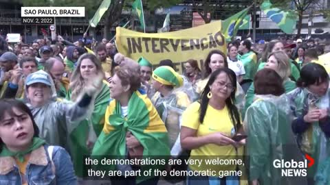 Brazil election: Bolsonaro calls on protesters to end blockades on nation's roads