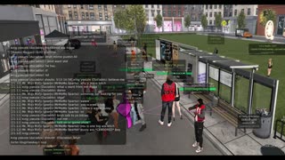 Dude get folded at the Plug(Secondlife)