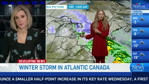 'A lot of snow ahead of us' Major winter storm in Canada