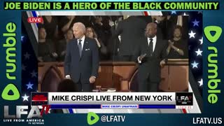 LFA TV CLIP: BIDEN IS A HERO IN THE BLACK COMMUNITY!