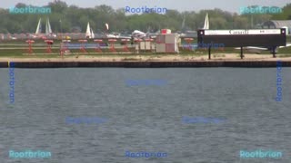 A few loud planes taking off and landing from the toronto island airport
