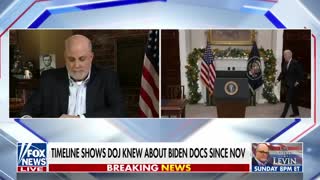 Mark Levin blasts Biden document timeline- 'Stinks to high heaven'