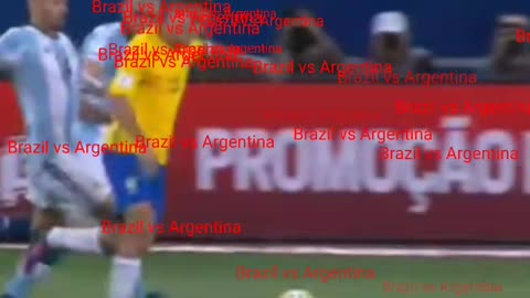 Football mucha Brazil vs Argentina