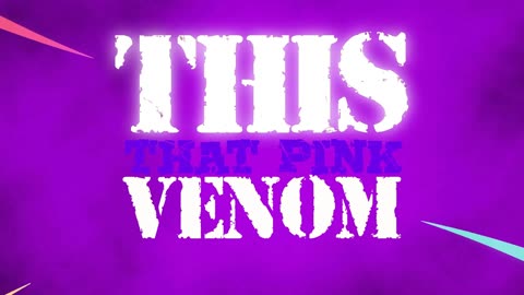 BLACKPINK - Pink Venom (animated lyrics)