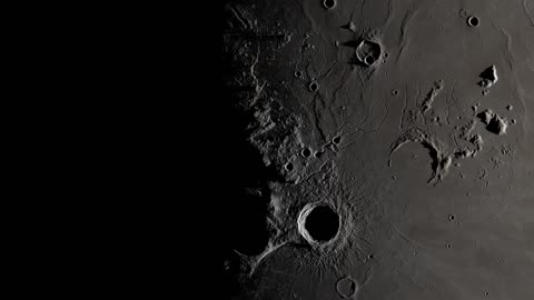 Journey to Tranquility: #NASA's Lunar Reconnaissance Orbiter Captures Clair de Lune in 4K