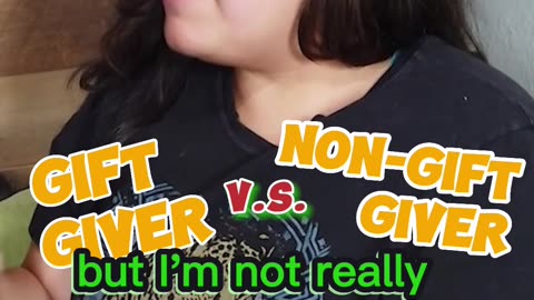 5 Love Languages | Gift Giver vs Non Gift Giver.