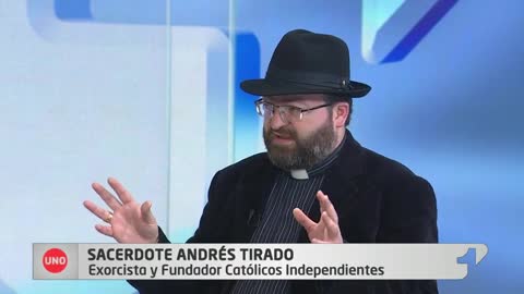 Entrevista Arzobispo Andrés Tirado - Canal 1 - Exorcismo Semana Santa - 18 Abril 2019