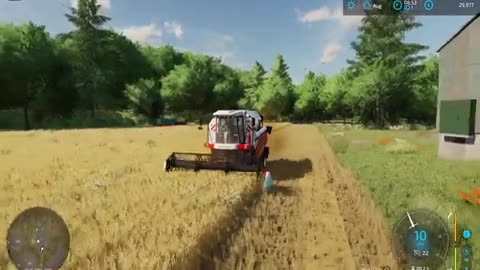 Part 12: Wheat harvesting | Farming Simulator 22 | Chilliwack map | Timelapse | (1080p60)