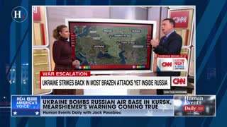 JACK POSOBIEC: Ukraine bombs Russian air base in Kursk