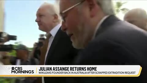 Watch dear Julian Assange Walk Free. How Good It Must Feel to Hug His Children and Wife! So Good!