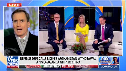John Kirby Claims China And Russia Were IMPRESSED By Biden's Disastrous Afghanistan Pullout