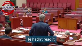 Australian Senator Gerard Rennick Amazing Vax Rant