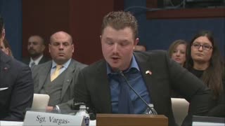 US Marine Sniper Sgt. Tyler Vargas-Andrews Testifies to Congress That He Was Denied Permission to Shoot and Kill Kabul Airport Suicide Bomber Which Resulted in the Death of 13 US Service Members