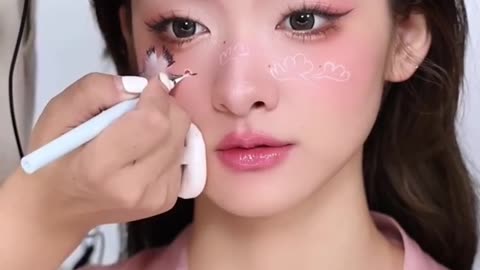 Art and Makeup Beautiful Asian Makeup #Shorts