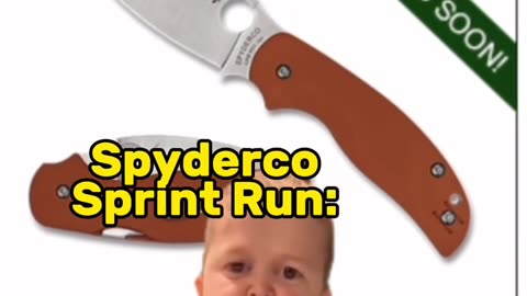 Spyderco Reveal 15 and Announcement of Police 4 Sprint Run, Sage 5 Rex 121