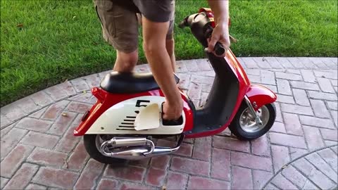 Mini Vespa, Super Fun, Pocket Vespa, 35 mph