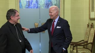Biden visits Apostolic Nunciature