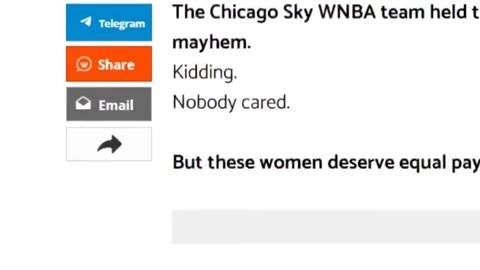 WNBA No One cares 2021