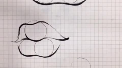 How to draw beautiful and sexy lips!