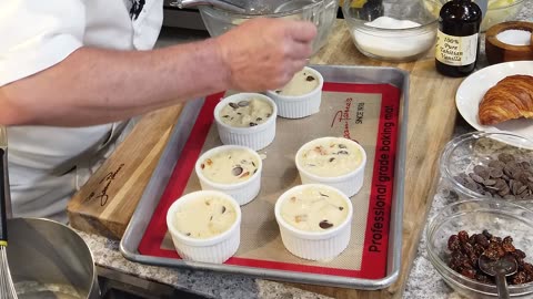 Croissant Bread Pudding | Chef Jean-Pierre